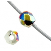 Fire polished 3mm Yellow Opal Half Coat Vitrail Fire polished 3mm Yellow Opal Half Coat Vitrail